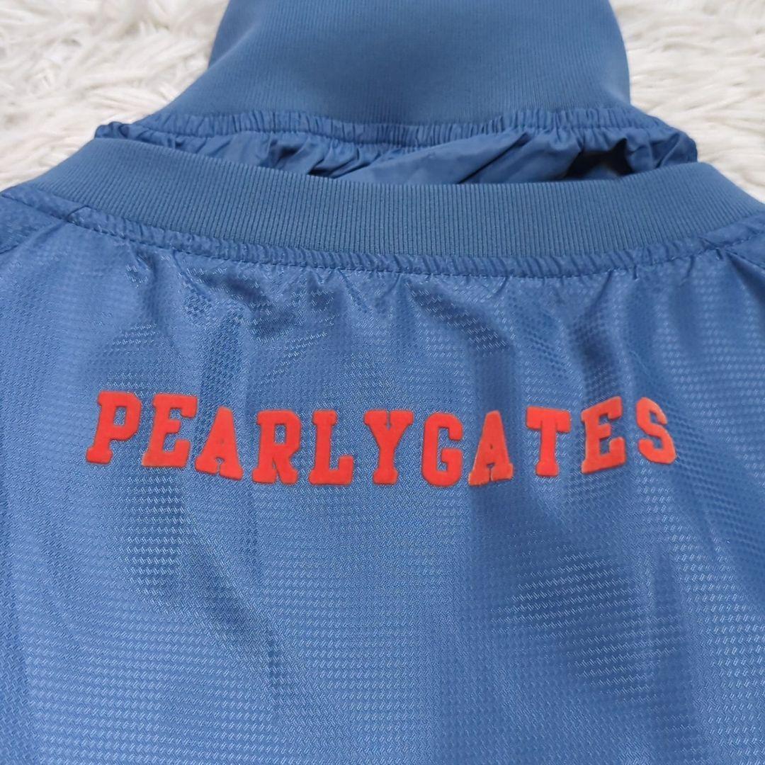 美品 パーリーゲイツ ツインスニード 蓄熱 ジャケット セットアップ 水色