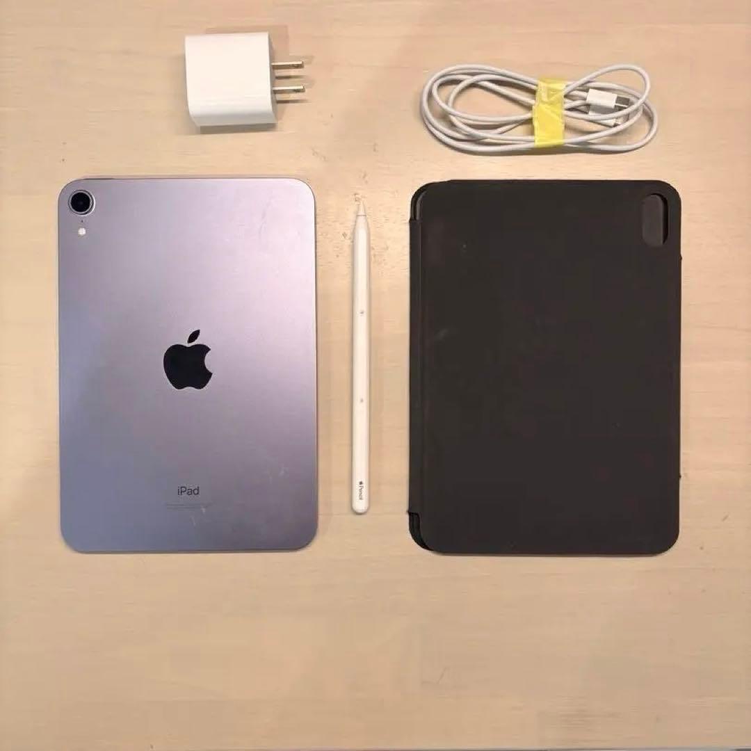 iPad mini 第6世代64GB apple pencil(第二世代)