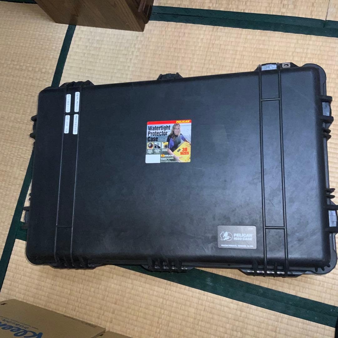 PELICAN 1650 防水機器ケース ウレタンフォーム無し　貴重な旧型
