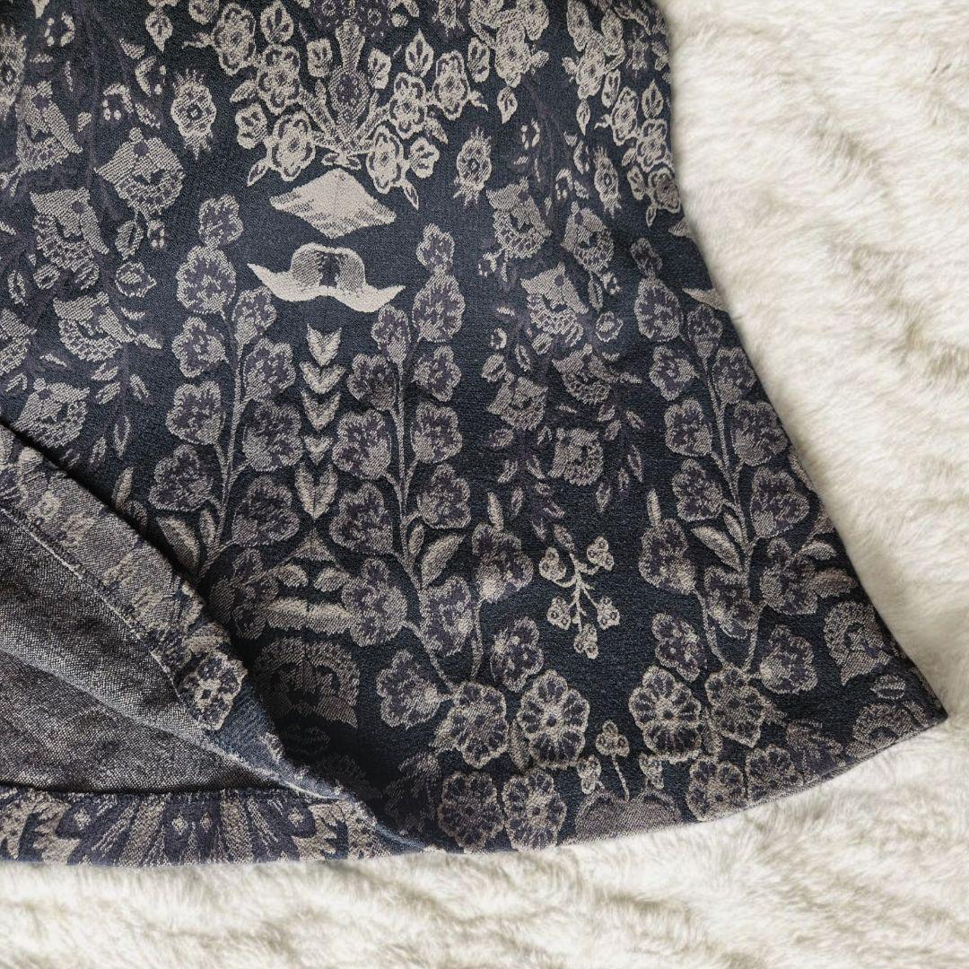 ETRO カリプソ ジャージードレス 黒 22-23秋冬 38 ワンピース