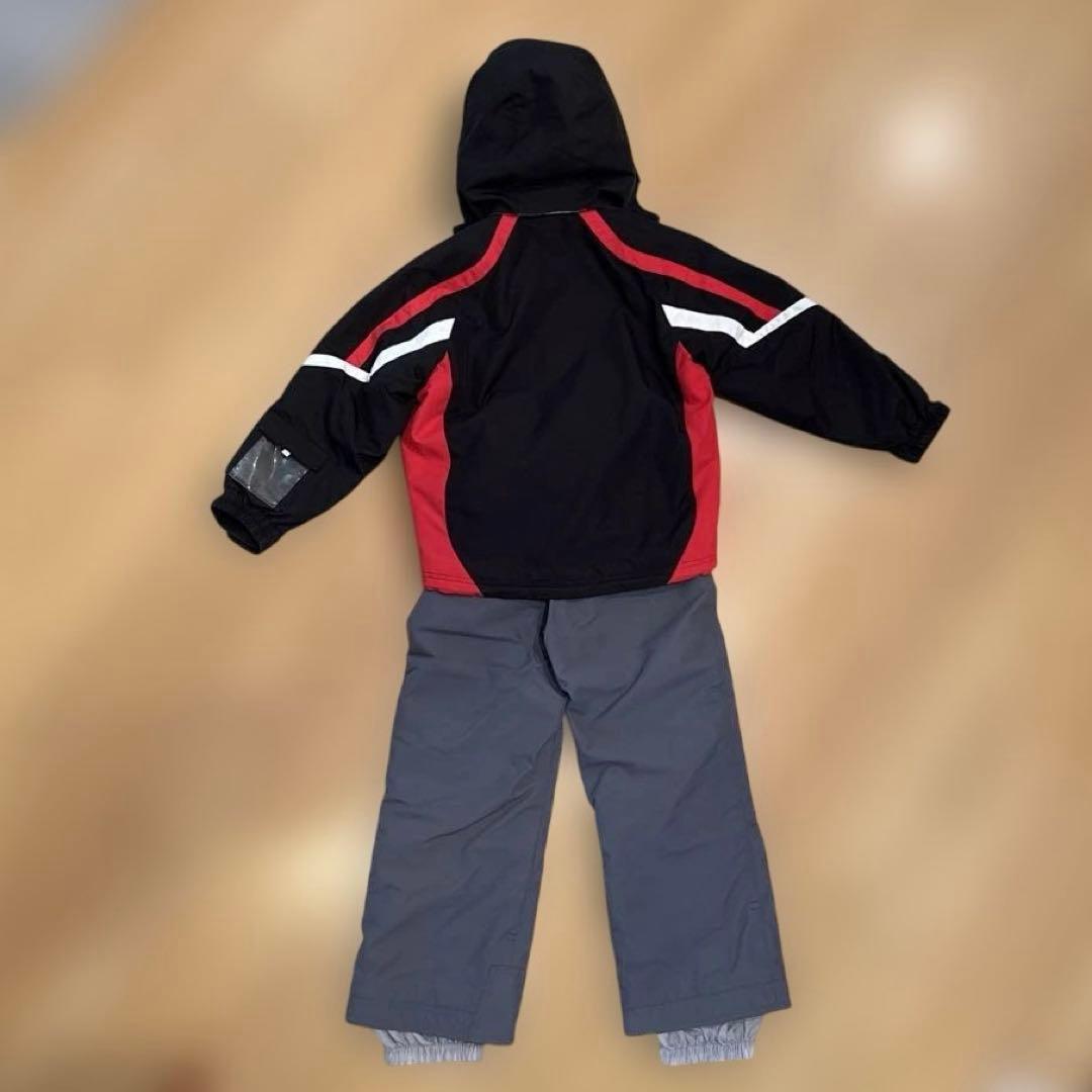DESCENTE スキーウェアセット 130㎝ 男の子 長さ調節機能付