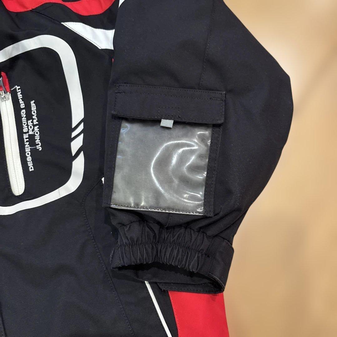 DESCENTE スキーウェアセット 130㎝ 男の子 長さ調節機能付