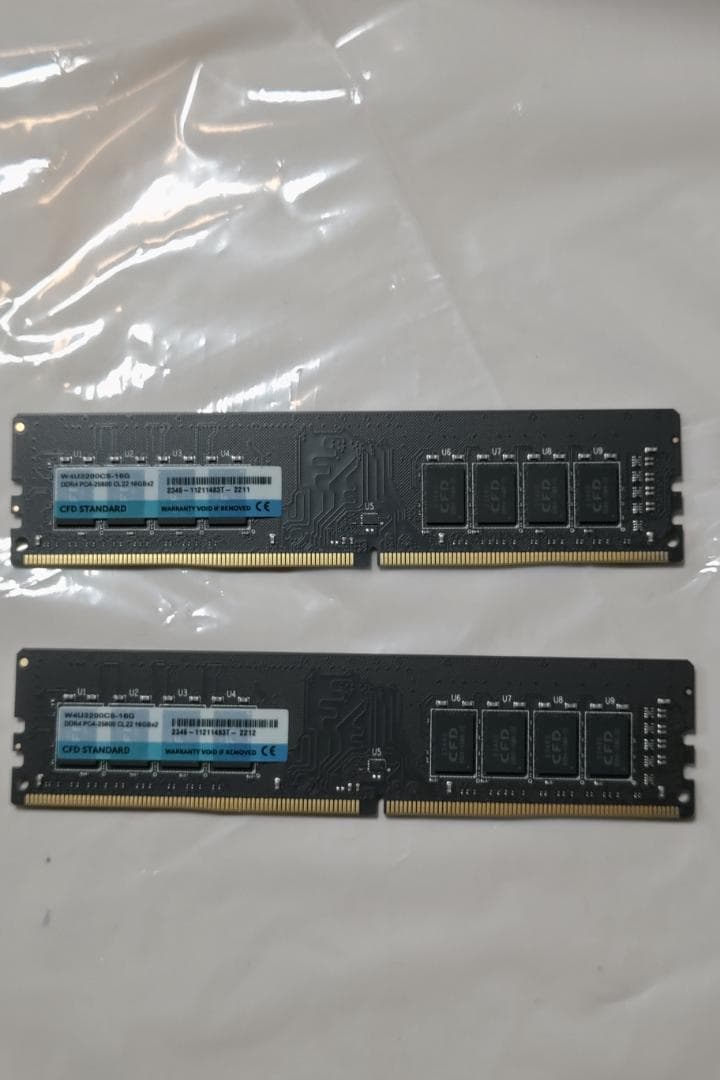 【中古】CFD販売　DDR4 3200(PC4-25600)16G×2枚