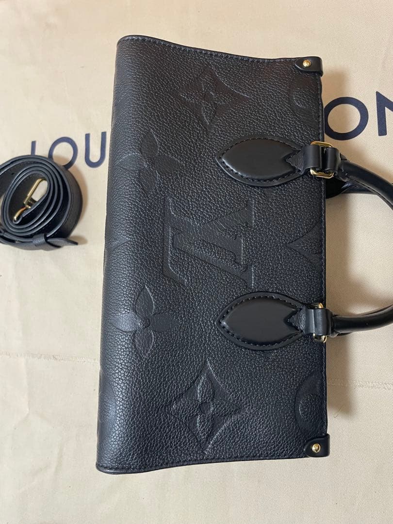 RFID 正規品 ルイヴィトン オンザゴーEW アンプラント ブラック