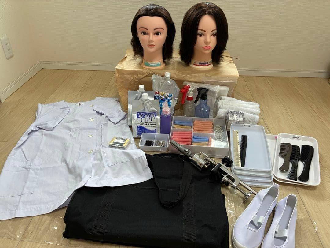 【国家試験可能】ワインディング，オールウェーブ美容セット