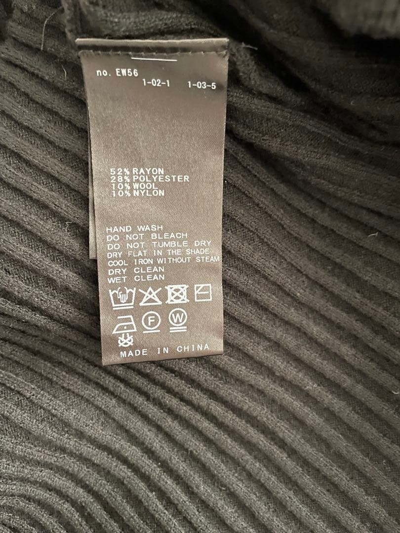 スピック＆スパン／ヘンリーネックリブニットワンピース