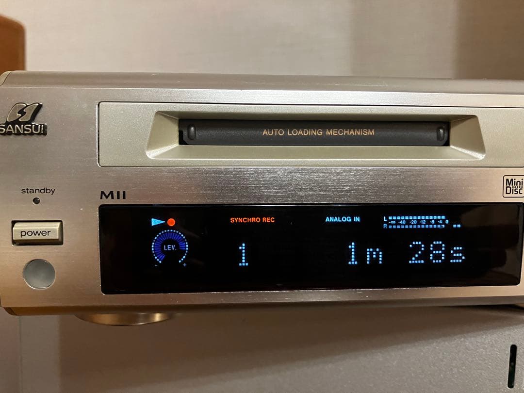 サンスイ ステレオレシーバーR11•MDレコーダーM11