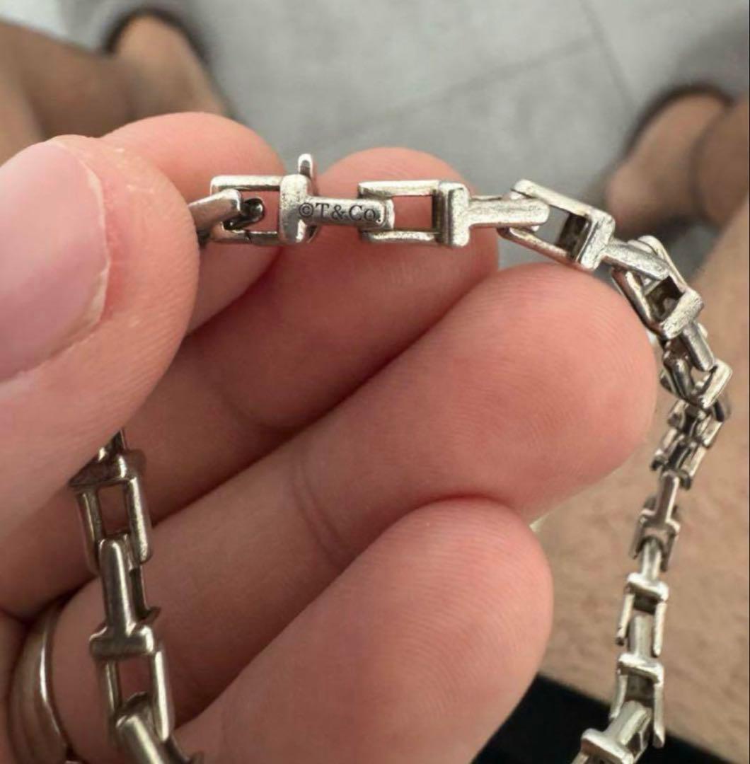 Tiffany & Co. tナローチェーンブレスレット