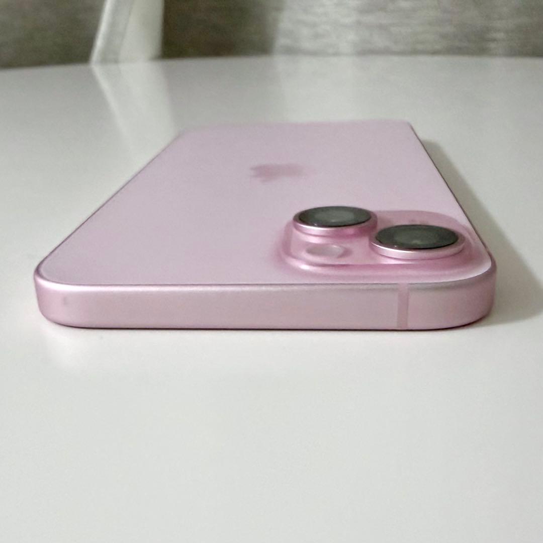 Apple iPhone15plus ピンク SIMフリー 本体 保護フィルム付