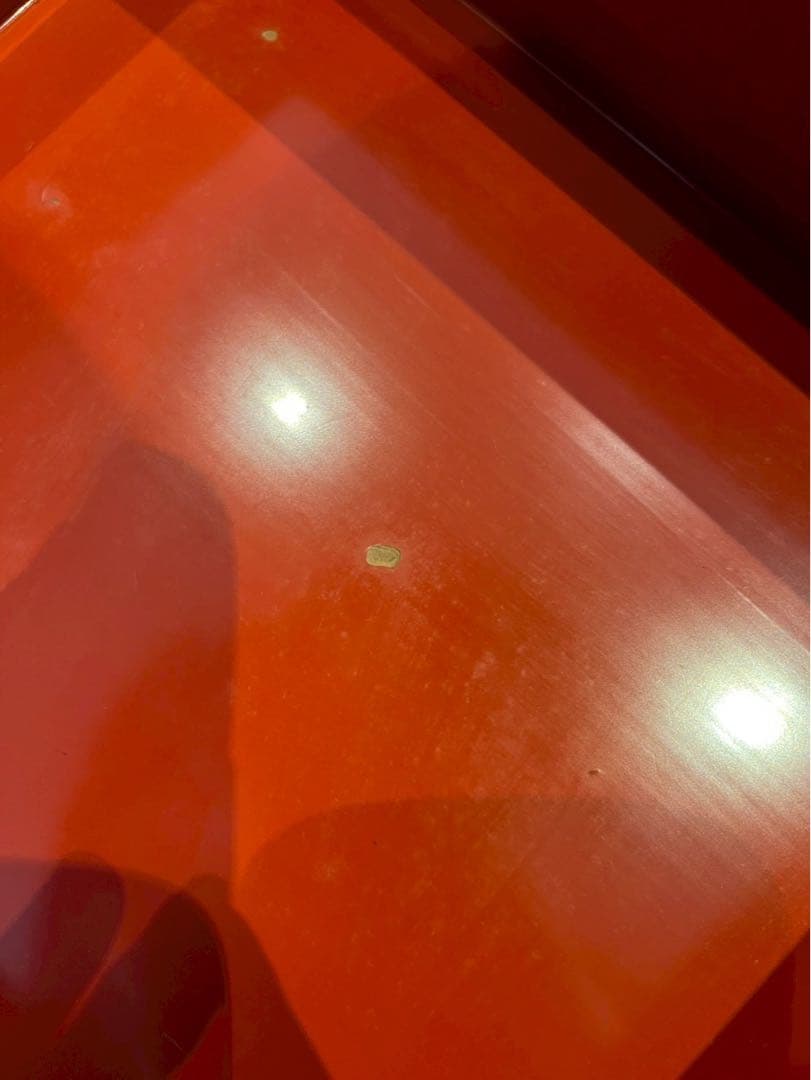 時代漆器 扇面金銀高蒔絵 三段重箱 / 加賀蒔絵 木製漆器 茶懐石道具