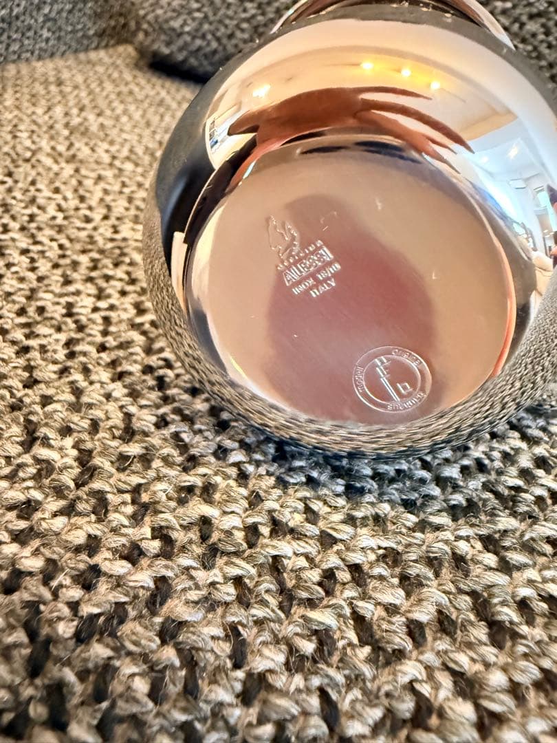 ALEESI 卓上小物SETトレイ、クリーマー、ホルダー、シュガートング4点