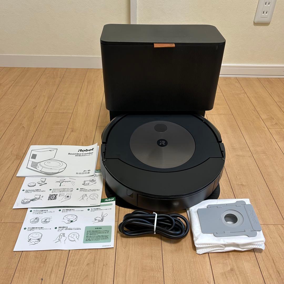 みほ【極美品】ルンバ コンボ j9+ SD ロボット掃除機 アイロボット