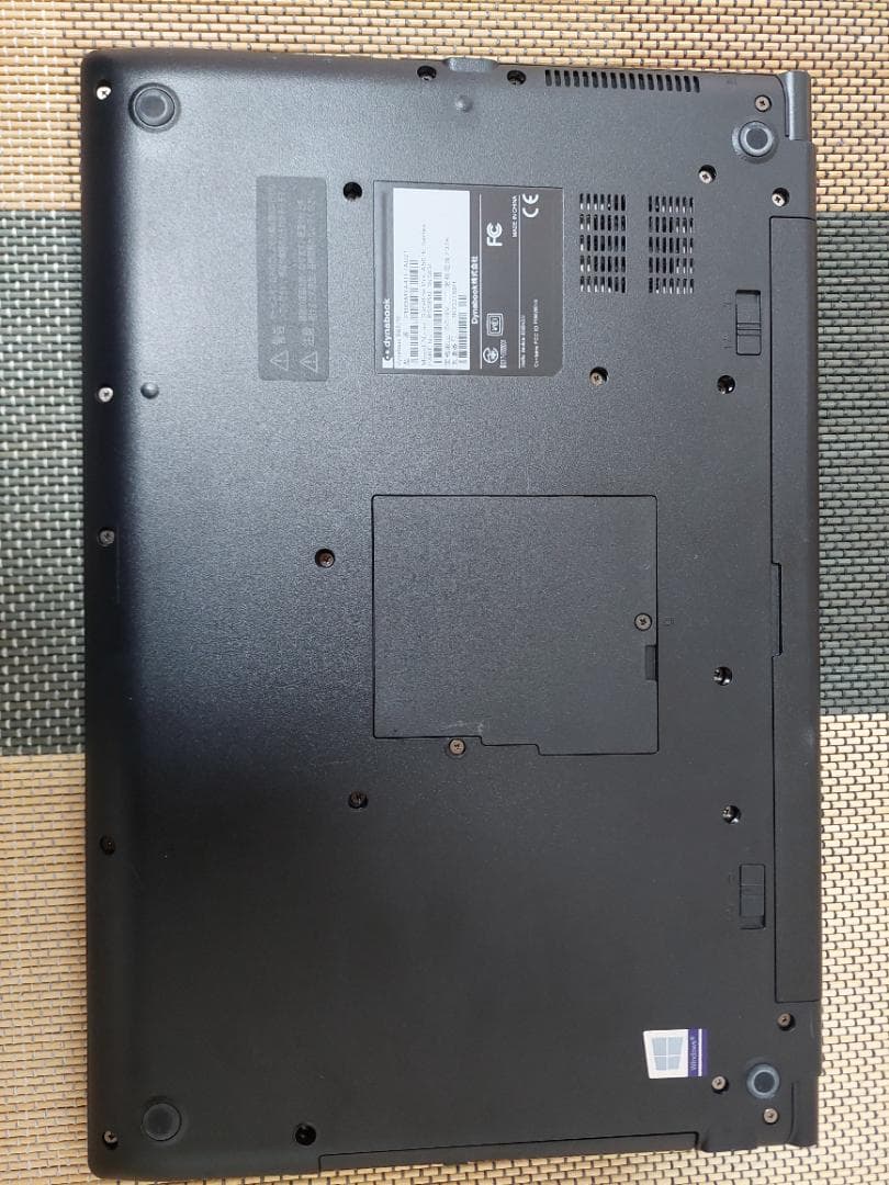 Windowsノート本体 dynabook B/65M Core i3 8GB SSD240GB
