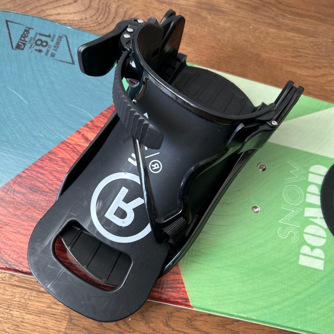 HEAD スノーボード 板　バインディング付き　キッズ　118cm