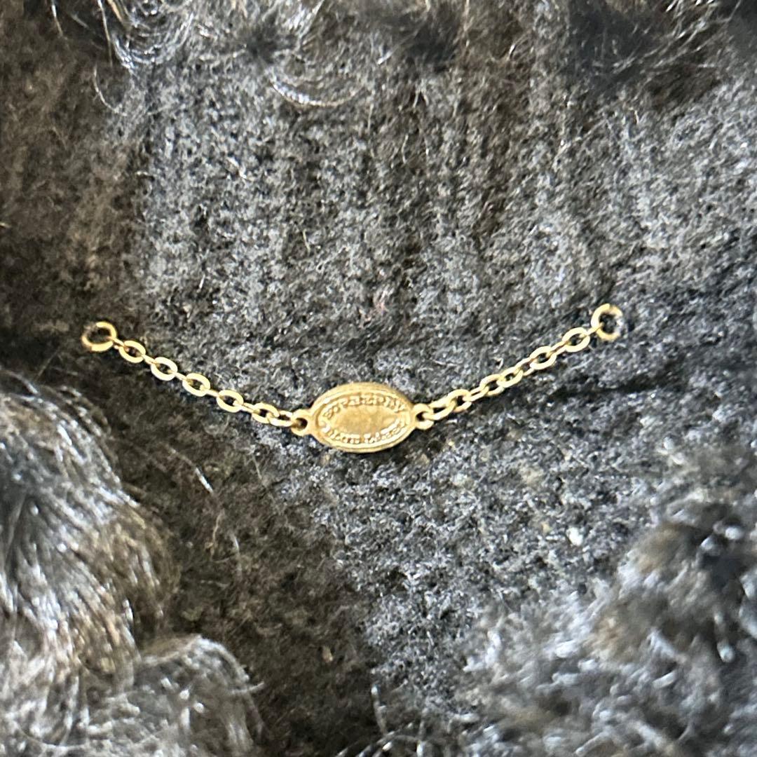 美品✨️BURBERRY ラム 毛皮 ウール ティペット ボレロ カーディガン