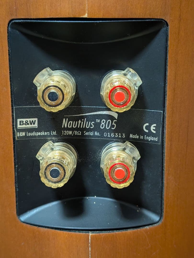 B&W Nautilus 805 スピーカー ペア