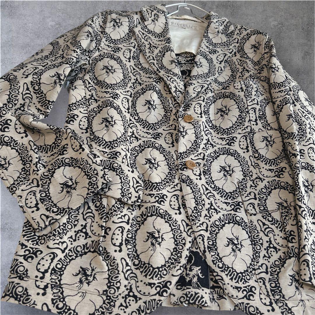 極美品✨Haversack ハバーサック　ジャケット　総柄　M 日本製