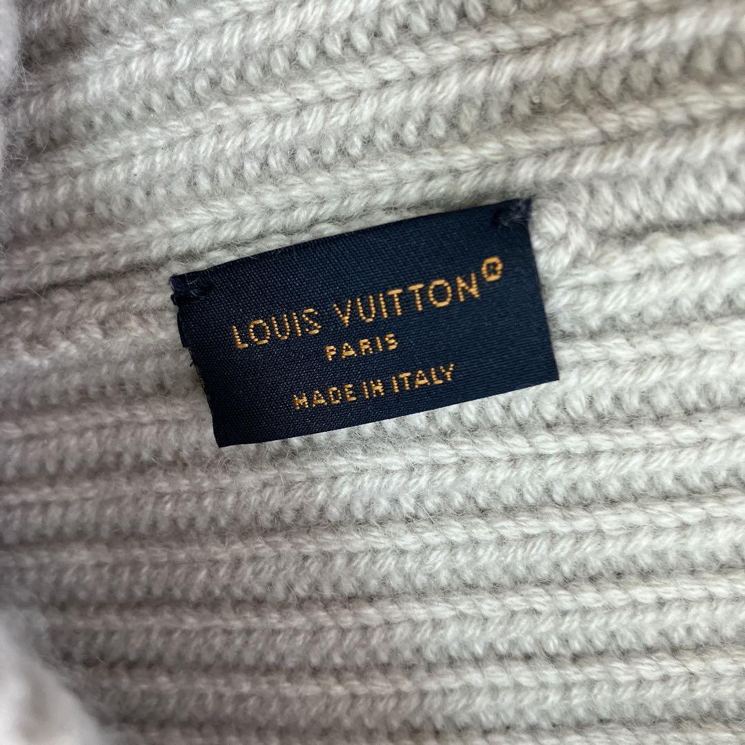 ヴィトン ボネ・LVボア カシミヤ　ニットキャップ M78970 ビーニー LV