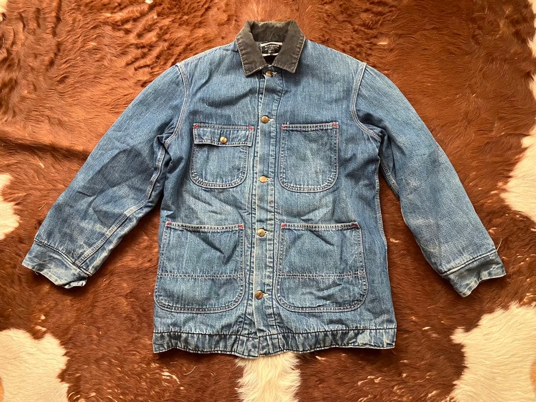 60〜70'S SEARSビンテージデニムカバーオール/シアーズチョアジャケット