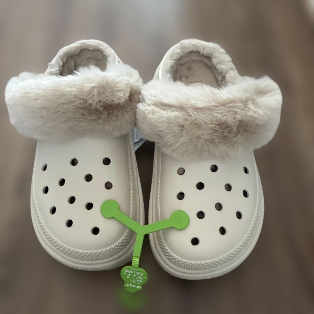 クロックス　ストンプラインドクロッグボア　23cm