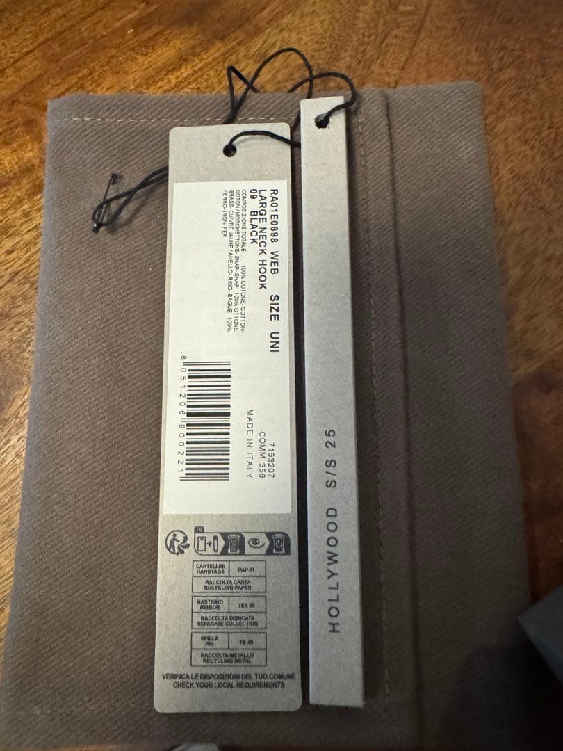 Rick Owens 25SS ネックストラップ　キーホルダー　ネックレス