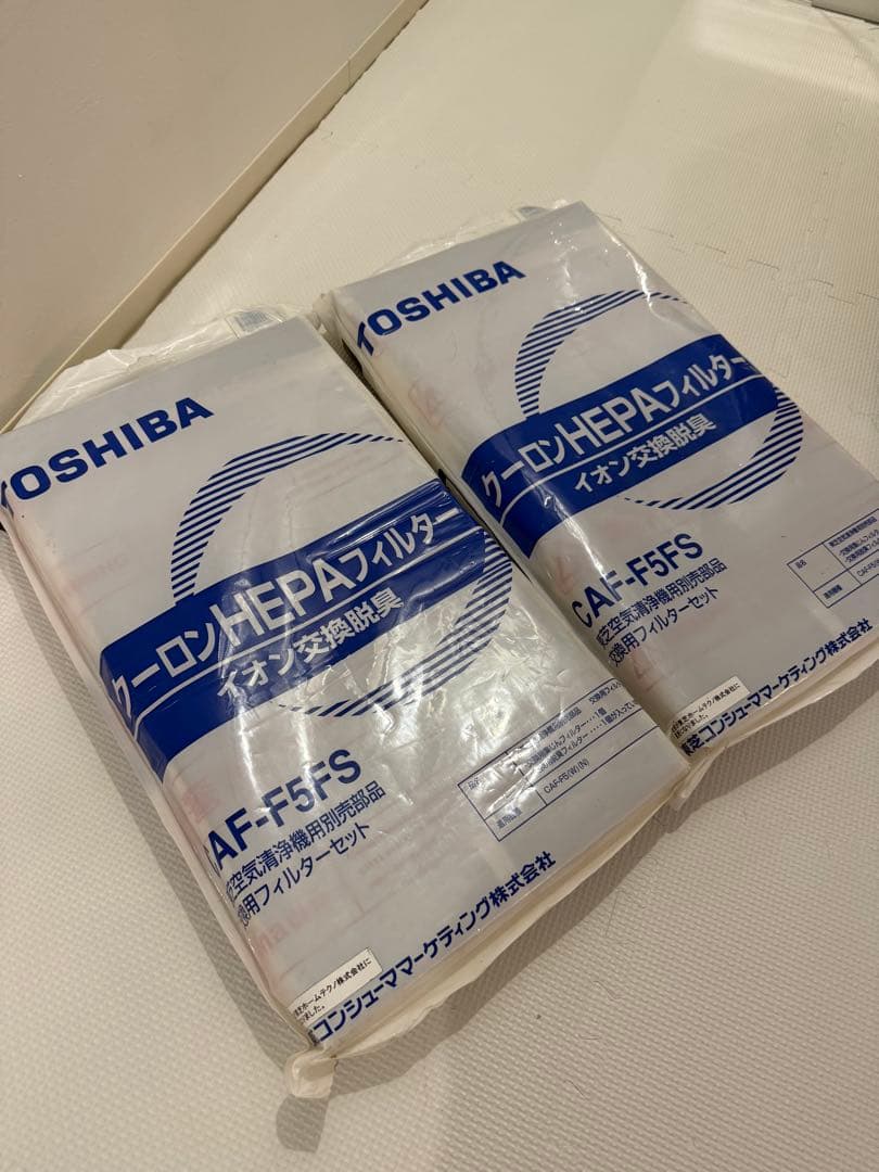 【新品】TOSHIBA CAF-F5DF イオン交換脱臭フィルター