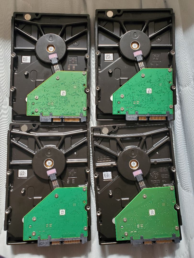 Seagate IronWolf 2TB HDD 4台セット 計8TB