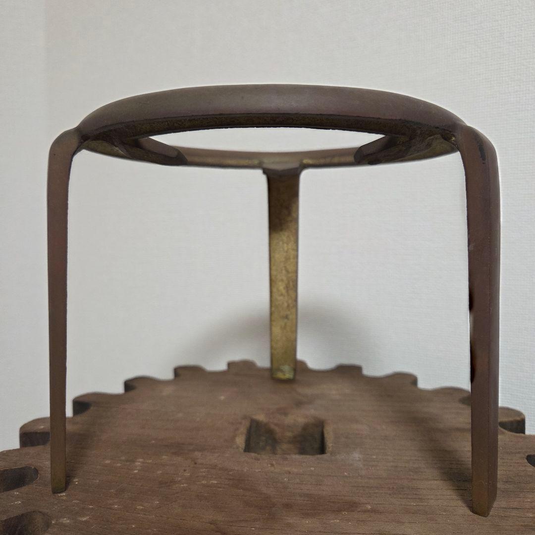 五徳　三つ足　３本足　竈子　五徳　鋳物　ぽってり　古道具