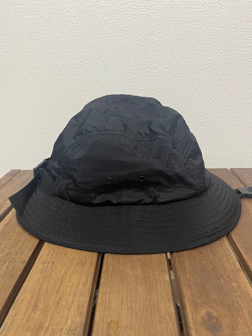 Stone  ストーンアイランド バケットハット ブラック Lサイズ