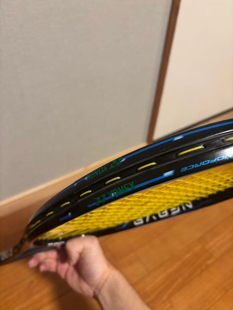 ソフトテニスラケット ナノフォース8Vレブ UL1