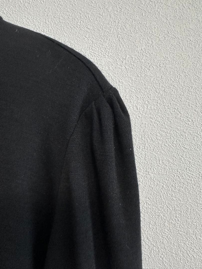 BORDERSatBALCONY ティアードトップ長袖チュニック　36 へプラム