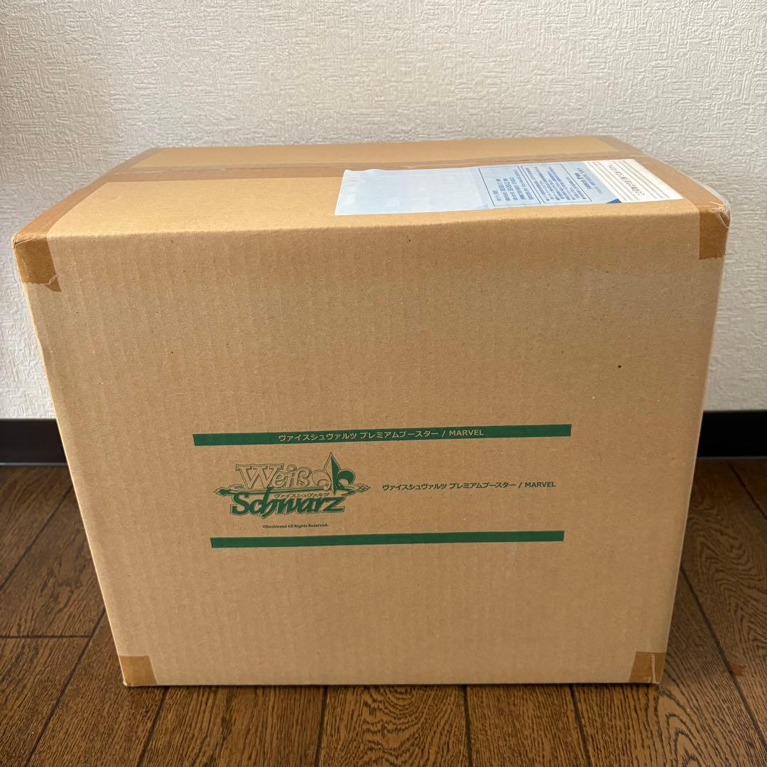 ヴァイスシュヴァルツ　marvel マーベル　マスターカートン　新品未開封