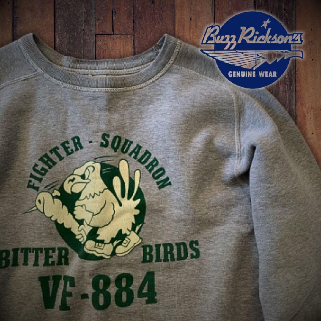 『良品◎』Buzz Rickson's(バズリクソンズ)プリントスウェット