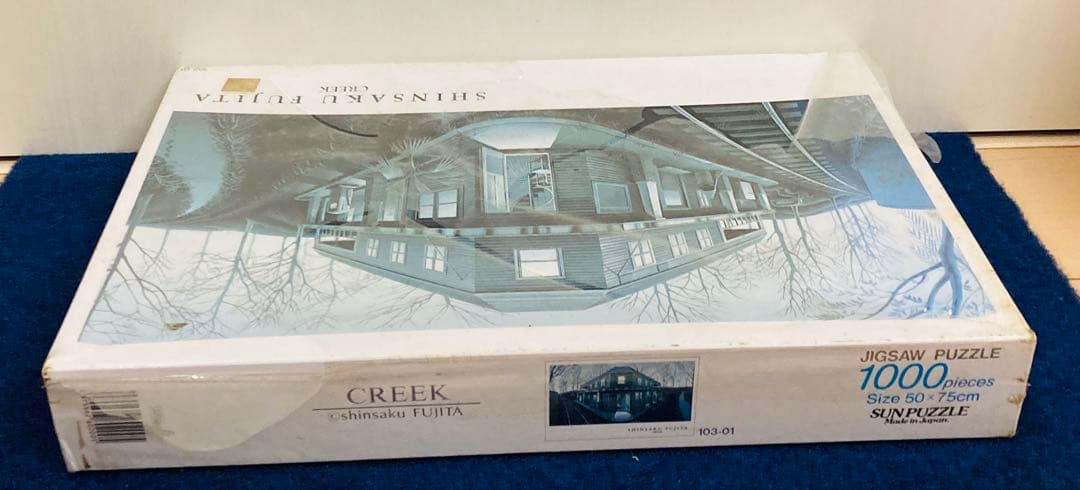 【新品・未開封】 藤田新策 「CREEK」 ジグソーパズル 1000ピース