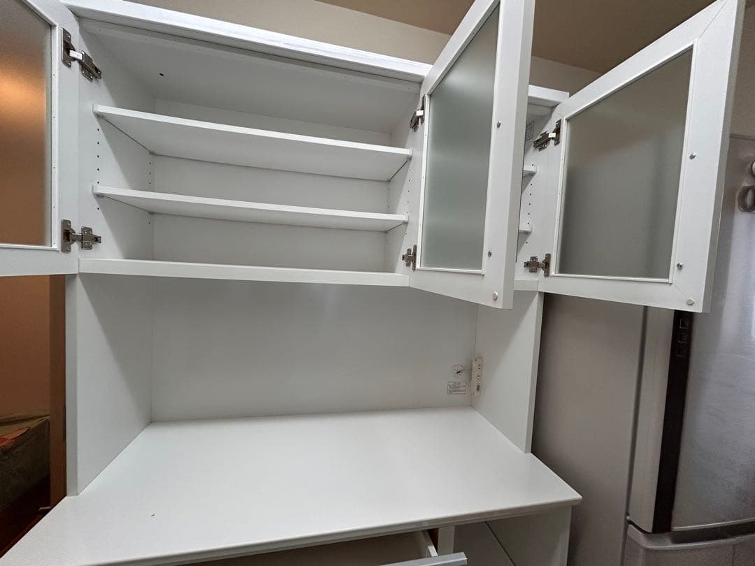 【5/17まで】キッチンボード 食器棚　レジューム　幅120