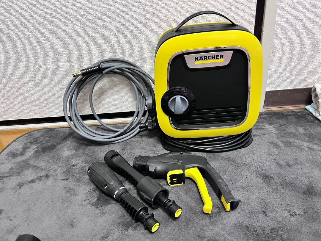 KARCHER 高圧洗浄機本体 フォームキャノン付き