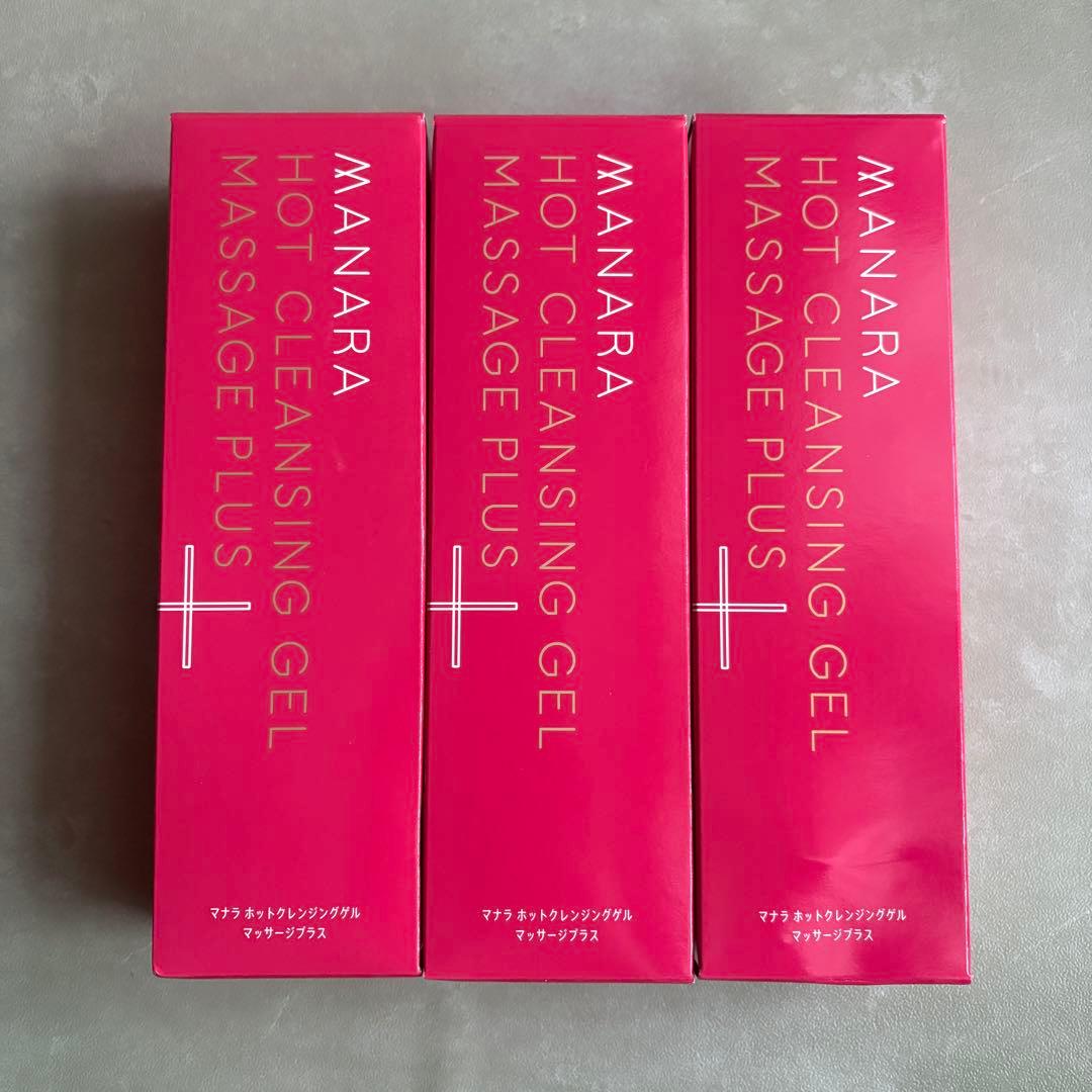 MANARA ホットクレンジングジェル マッサージプラス 200g 3本