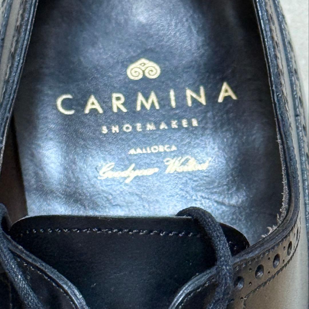 CARMINA メンズ ドレスシューズ サイズ10 黒