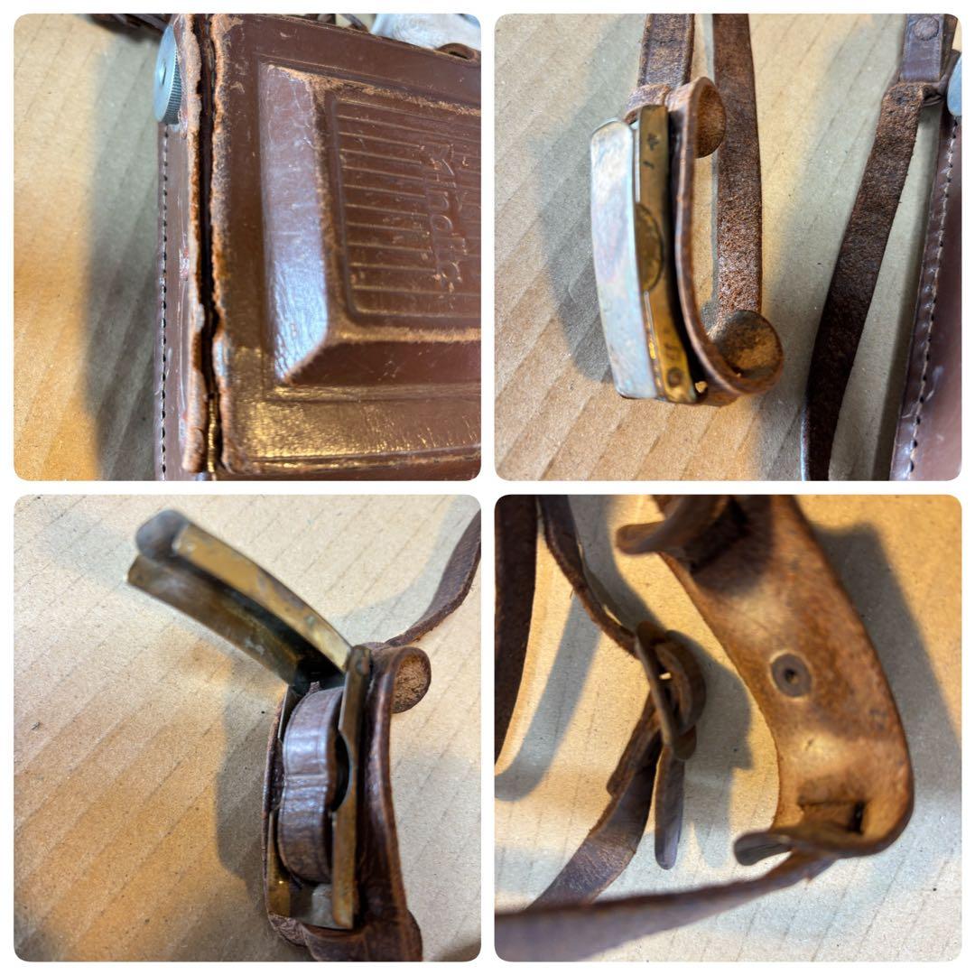 アンティークなミノルタ　蛇腹（ベローズ）カメラ　ケ-ス付き昭和レトロ 希少