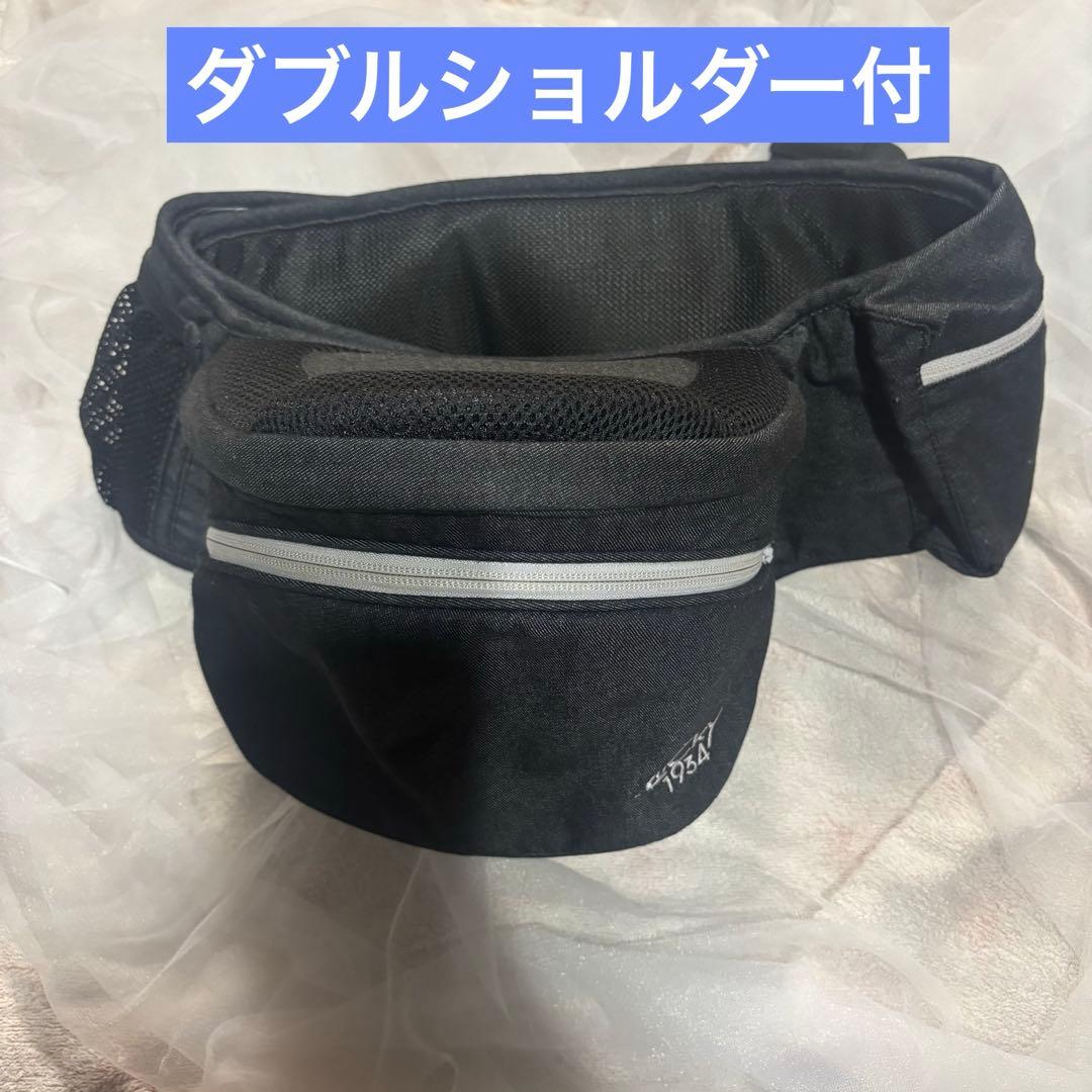 ●良品　ヒップシート●ポルバン　アドバンス【ダブルショルダー付】