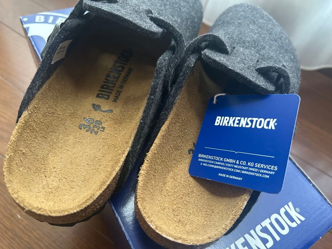 BIRKENSTOCK ビルケンシュトック　ボストン　36 フェルト　国内正規品