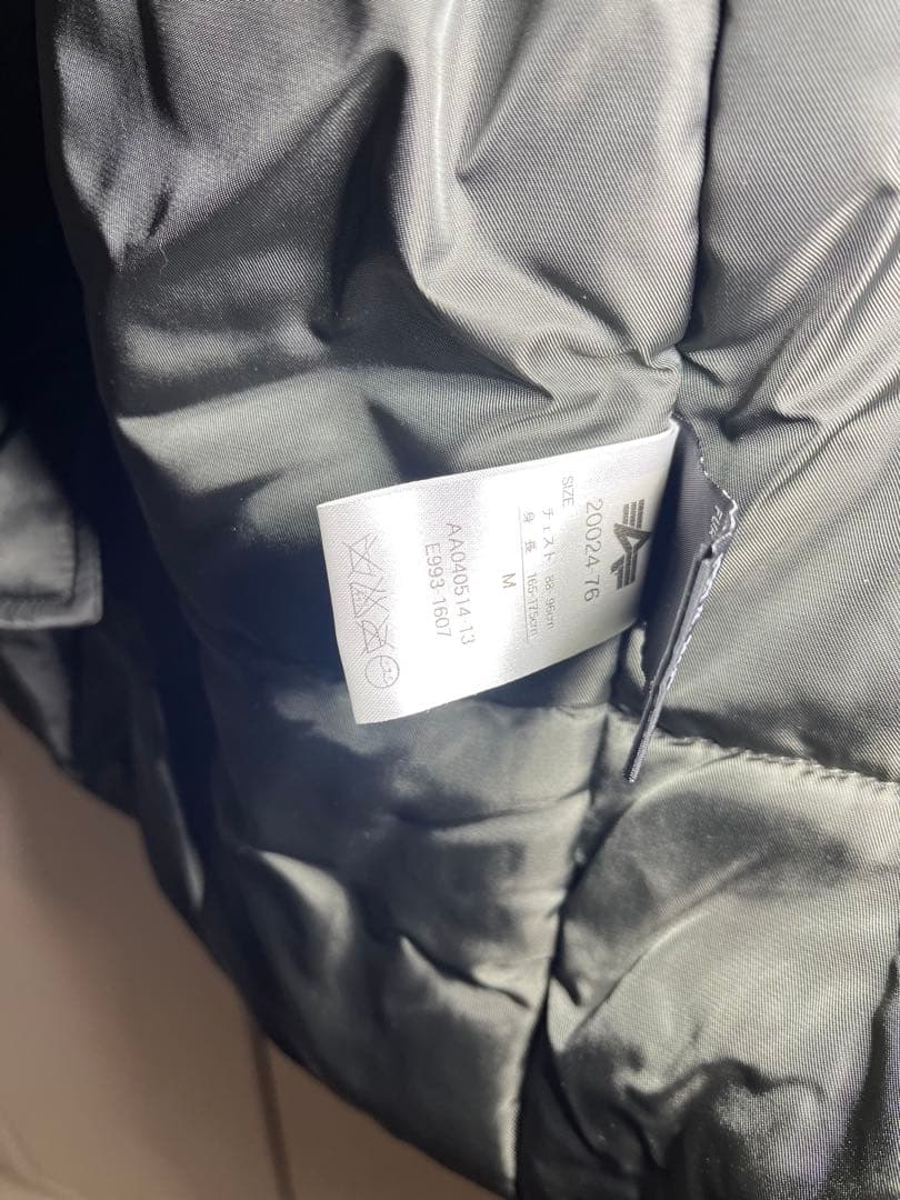 限定SALE 【美品】ALPHA INDUSTRIES ミリタリージャケット M