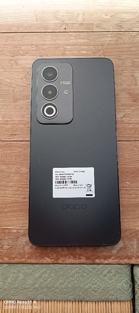 OPPO A3 5G ブラック 本体　ジャンク