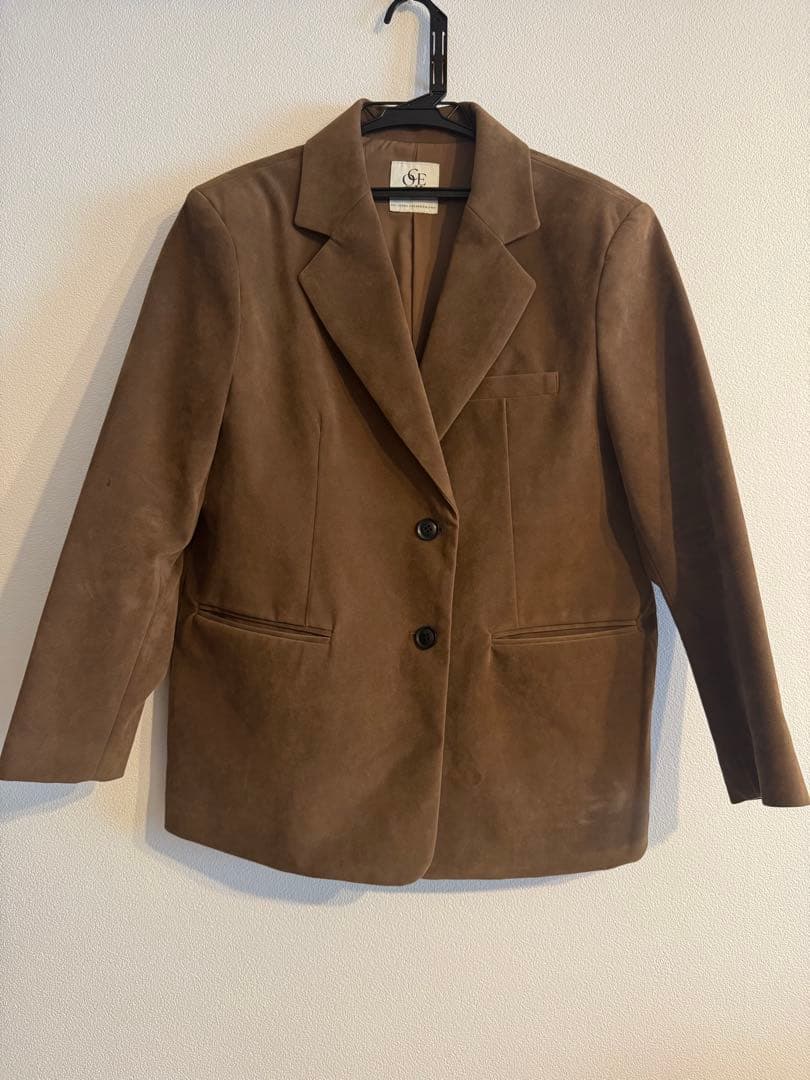 searoomlynn✳︎collab スエードライクオーバージャケット