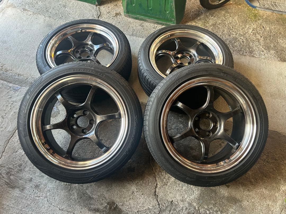 ADVAN RG-D2 17インチPCD100 5穴 7.5j +38