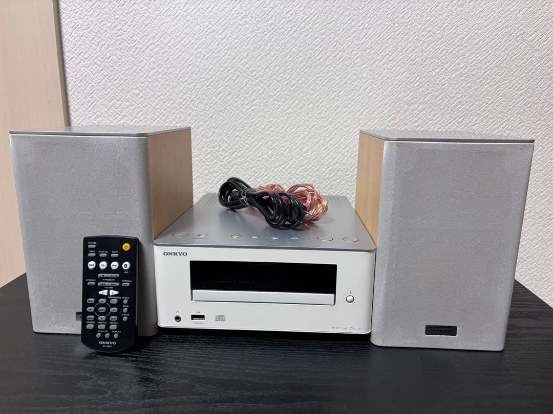 ONKYO CR-U1X（X-U1X）CDコンポ Bluetoothリモコン付き