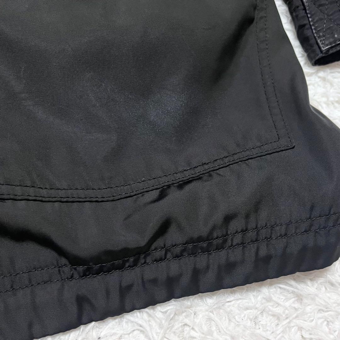 バーバリーブラックレーベル モッズコート タヌキファー キルティングライナー付き