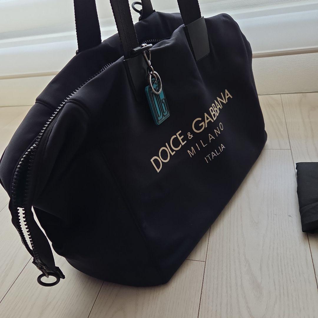 DOLCE & GABBANA ボストンバッグ 黒 パレルモ テクニコ