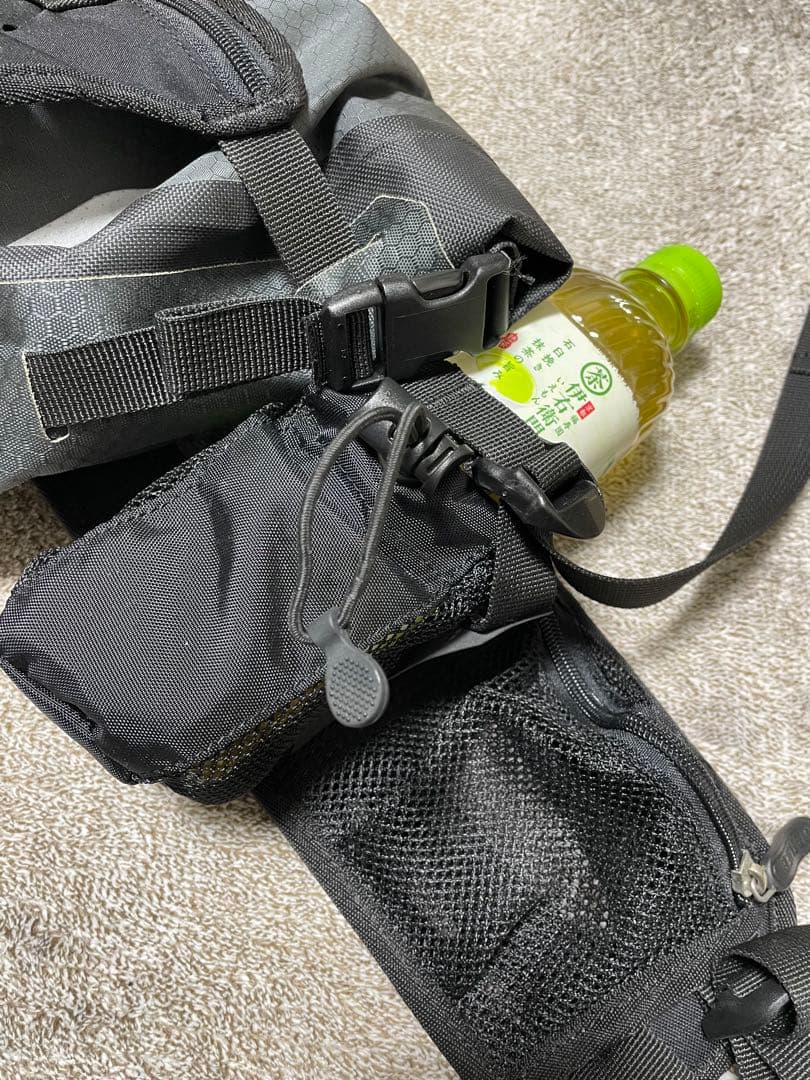 ORTLIEB ヒップパック2防水 ブラック/グレー