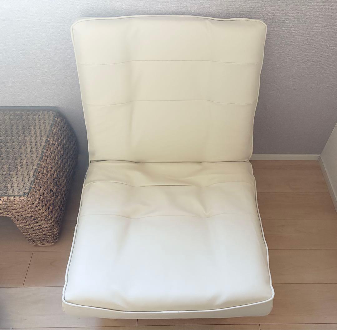 ソファ 一人掛け アイボリー